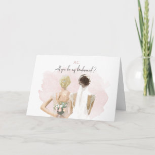 Bridesmaid - AC Note Card Karte