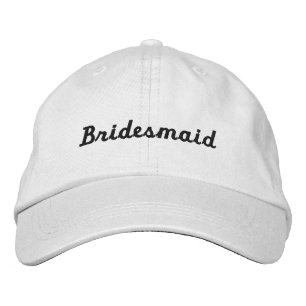 Bridesmaid Bachelorette Baseball-Hut bestickt Bestickte Baseballkappe