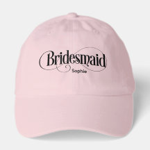 Bridesmaid Baseball Truckers Hat