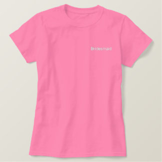 Bridesmaid Besticktes T-Shirt
