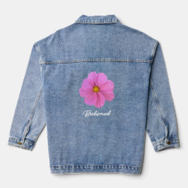Bridesmaid Blume Denim Jacket Jeansjacke