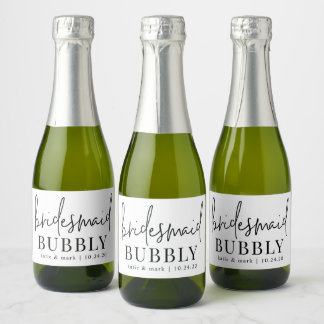 Bridesmaid Bubbly Mini Sparkling