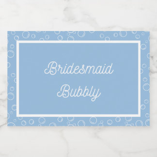 Bridesmaid Bubbly Mini Sparkling Weinkeller