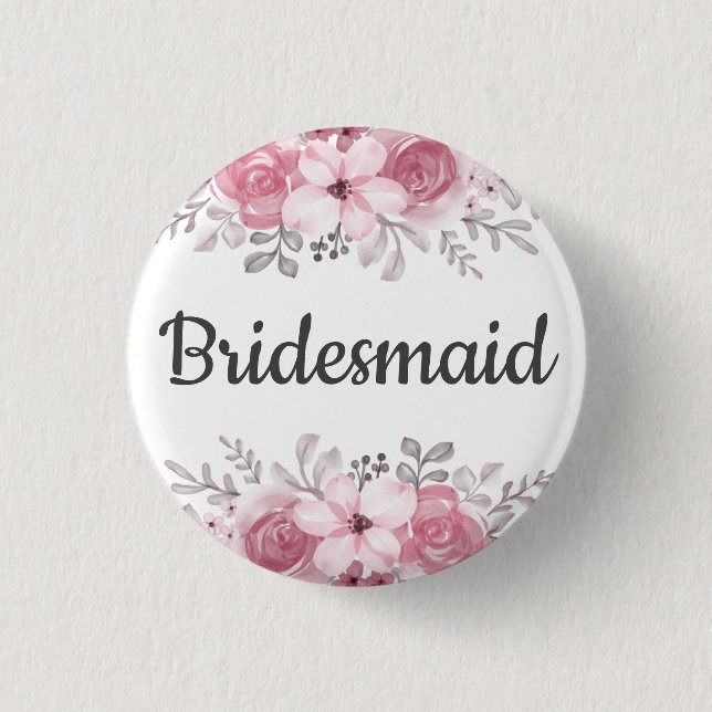 Bridesmaid Button (Vorderseite)