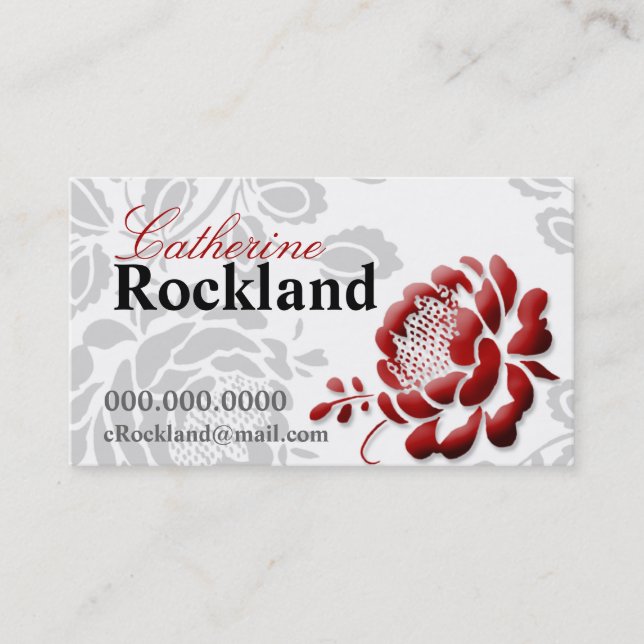 Bridesmaid Calling Card Geschenke Telefonnummerkarte (Vorderseite)