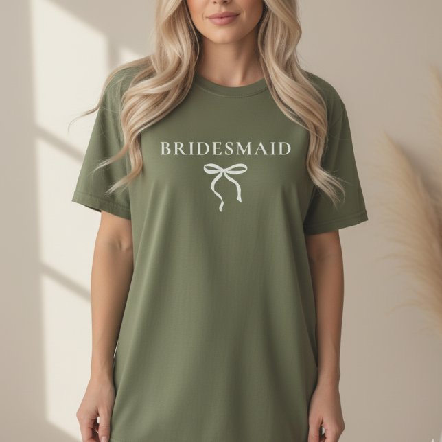 Bridesmaid Custom Shirt for Bridal Party Gift (Custom Bridesmaid Shirt Sweatshirt – Bachelorette Party Gift for Friend)