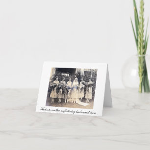 Bridesmaid Danke, Card2 Dankeskarte