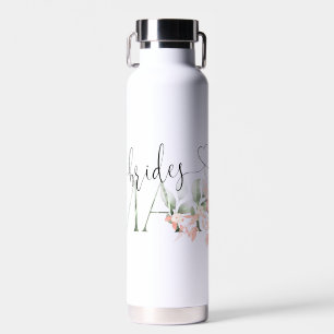 Bridesmaid Flasche florale Hochzeitsfeier Geschenk