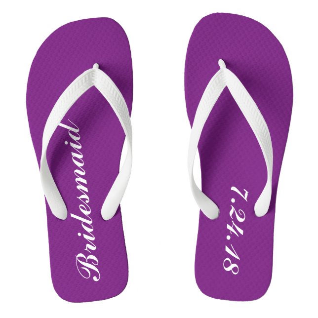Bridesmaid Flip Flops (Fußbett)