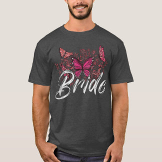 Bridesmaid Floral Wreath Brautparty Wedding Bri T-Shirt