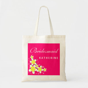 Bridesmaid Frangipani Sac fourre-tout budgétaire f