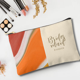 Bridesmaid Geschenke Makeup Bag - Sonnenset Inspir Zubehörtasche