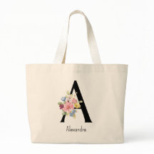 Bridesmaid Gift Wilde Blume Alphabet Ein perfektes