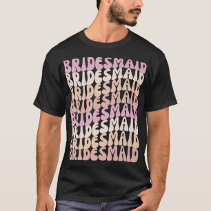 Bridesmaid I Do Crew Retro Junggeselinnen-Abschied T-Shirt