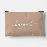 Bridesmaid Moderne Minimal Script Kosmetik