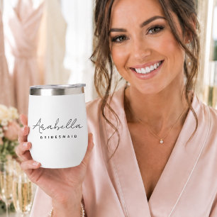 Bridesmaid   Modernes Minimalistisches Drehbuch Ba
