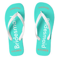 Bridesmaid NAME Turquoise Blue