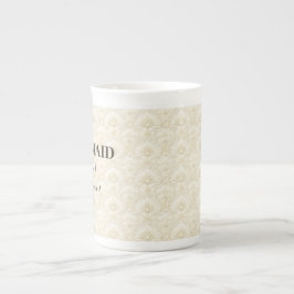 Bridesmaid | Ornamental Art Deco – Ivory Keepsake Prozellantasse