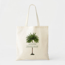 Bridesmaid Palm Tree Tragetasche