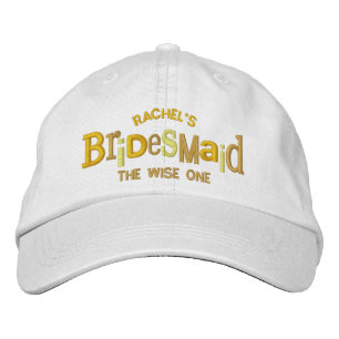 Bridesmaid-Party Wedding-Geschenk Bestickte Kappe