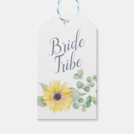 Bridesmaid proposed card, Sonnenblume Eukalyptus Geschenkanhänger