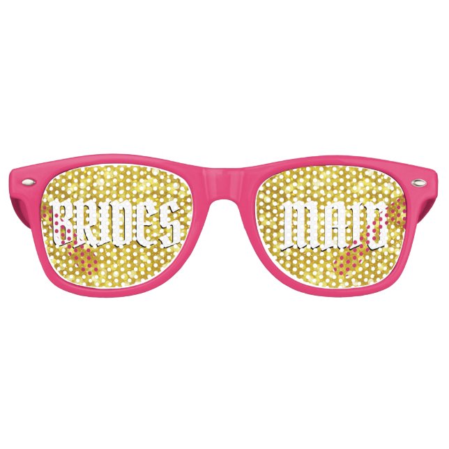 BRIDESMAID rétro Shades / Fun Party Lunettes de so (Devant)