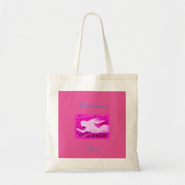 Bridesmaid rosa mermaid tragetasche (Vorne)