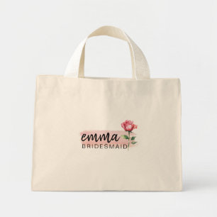 Bridesmaid Rose Sac fourre-tout - Cadeau Personnal