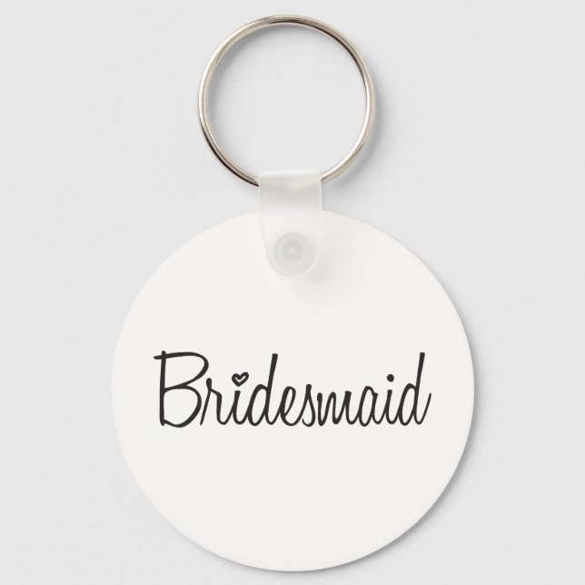 Bridesmaid Schlüsselanhänger (Vorderseite)