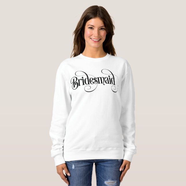 Bridesmaid Sweatshirt (Vorne ganz)