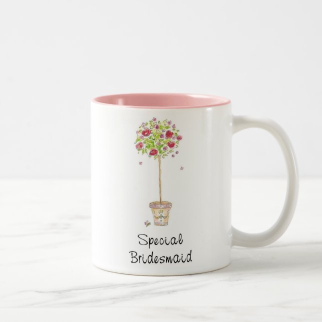 Bridesmaid-Tasse Zweifarbige Tasse (Rechts)