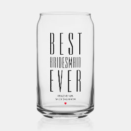 Bridesmaid Trauzeugin Bridal Bachelorette Funny Dosenglas
