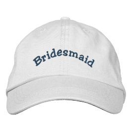 Bridesmaid Wedding Bestickte Baseballkappe
