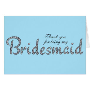 Bridesmaid-Zollkarte