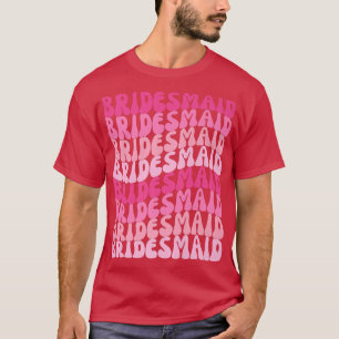 Bridesmaids I Do Crew Retro Junggeselinnen-Abschie T-Shirt