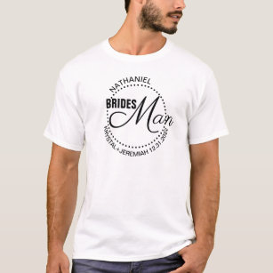 Bridesman Dots Wedding T-Shirt
