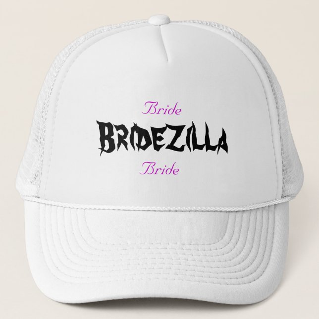 Bridezilla Bride Truckerkappe (Vorderseite)