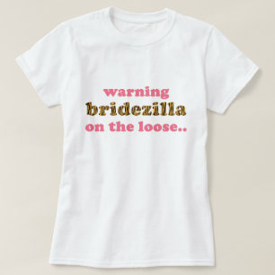 Bridezilla en liberté   T-shirt Tigerprint