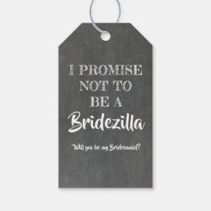 Bridezilla Promise - Vorschlag von Funny Bridesmai Geschenkanhänger