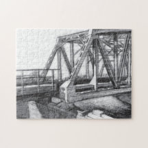 Bridge alter pencilart Monochrome