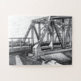 Bridge alter pencilart Monochrome