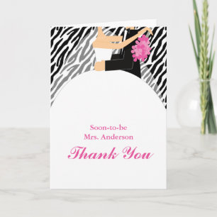 Bridge and Groom Danke Cards