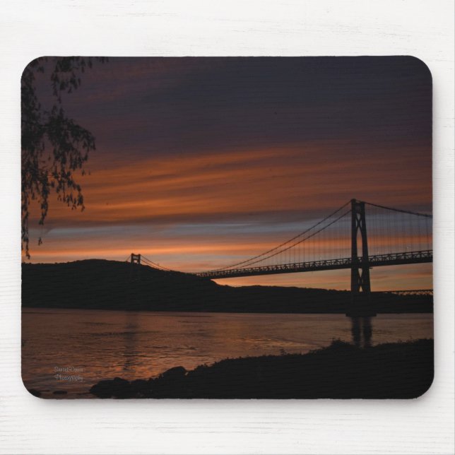 Bridge at Sunset 2   Mousepad (Vorne)
