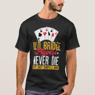 Bridge Card Game Player Kleidung Kleidung Ga T-Shirt