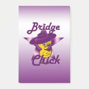 Bridge Chick #9 Post-it Klebezettel
