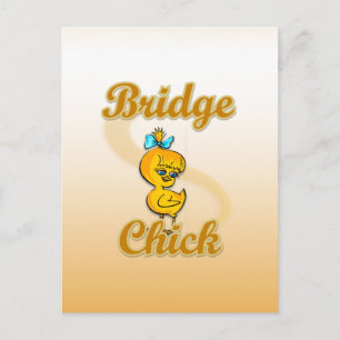 Bridge Chick Postkarte