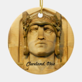  Bridge Guardian CLE Keramik Ornament