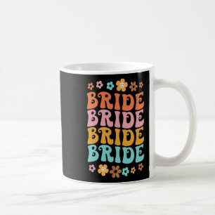 Bridge I Do Crew Retro Groovy Junggeselinnen-Absch Kaffeetasse