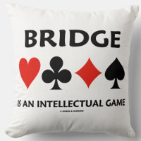 Bridge ist ein intellektuelles Spiel Vier-Karten-A