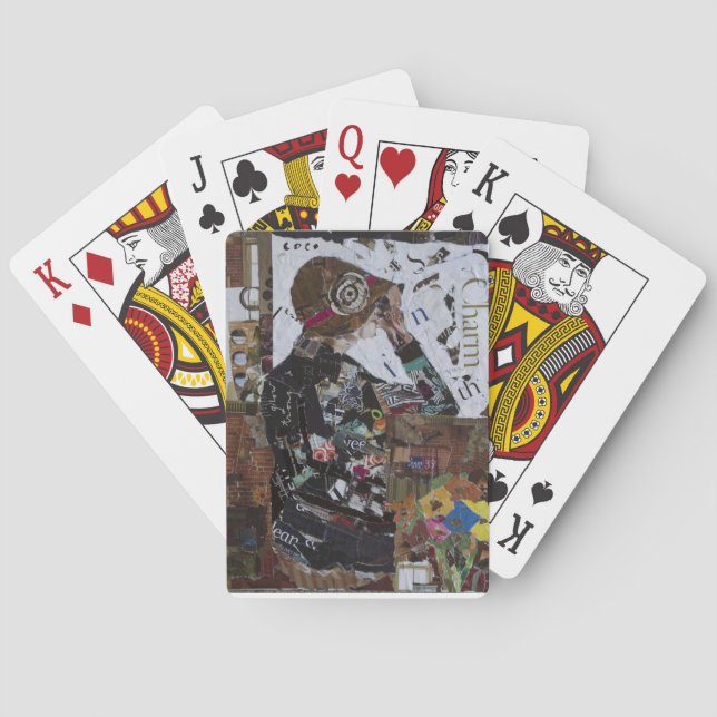Bridge Lady Cards Spielkarten (Rückseite)